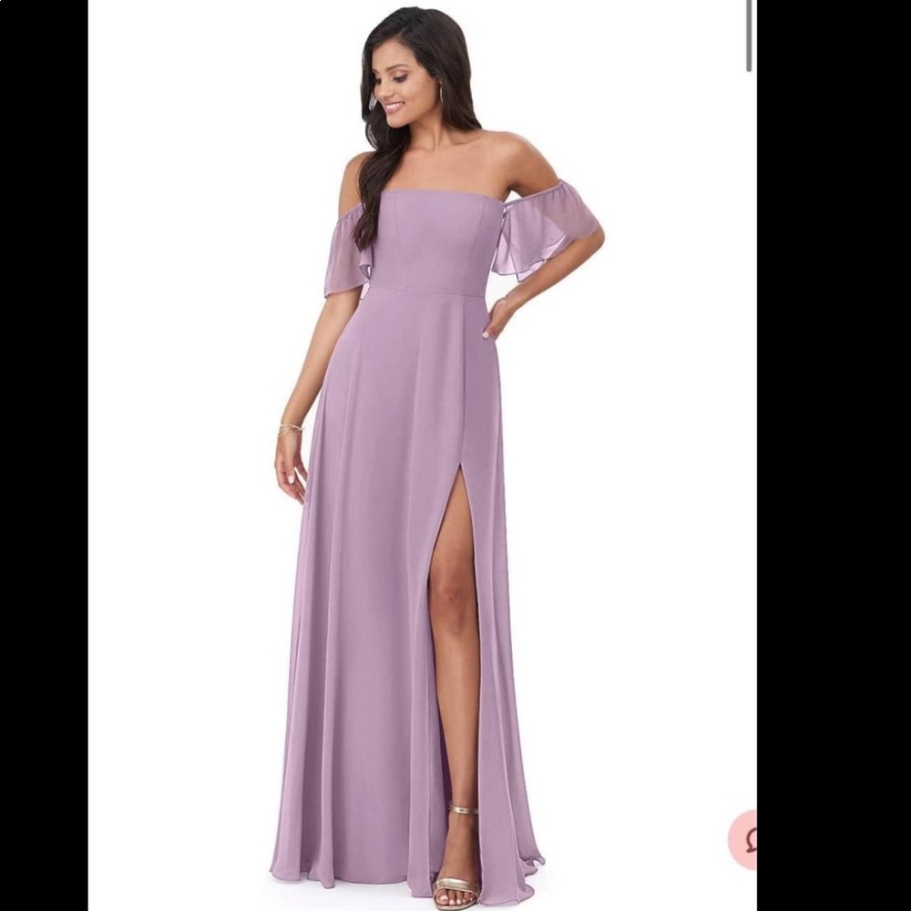 Azazie Sue Dress - A2, Wisteria